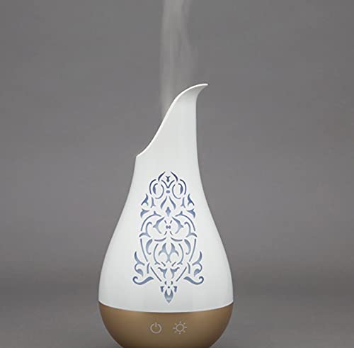 LUOYIMAN™ Electric Aroma Diffuser Humidifier Whisper-quiet Operation well design Enjoy Aromatherapy Experience Auto off with Scented Essential Oils Cool Mist Humidifier(Pink)