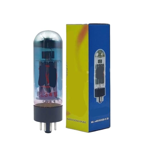 Tube EL34 Bleu composant audio de précision pour ampli HiFi