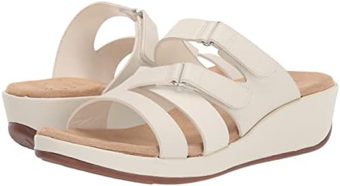 Easy Street Women's Koda Wedge Sandal, White, 7.5 X-Wide | Image 6