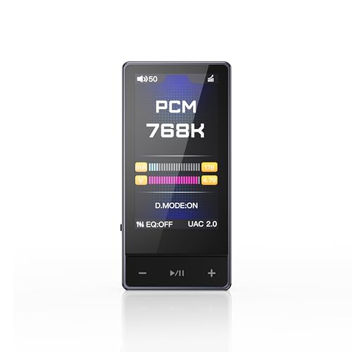 Image of FiiO QX13 Portable DAC Amp, ES9027PRO 8-Ch DAC, 900mWx2, XMOS 16-Core, 10-Band EQ, Carbon Fiber Body, Color Display (Black)