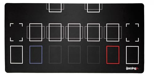 The Gaming Mat Company Compatible con Yu-Gi-Oh! Master Playmat. Tapete de juego TCG para un solo jugador para cartas Yu-Gi-Oh! Tapete de juego grande de 28 x 14 pulgadas, mesa de juego para cartas