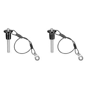 Rfeeuubft 2X Kugelsperrbolzen Edelstahl 6mm