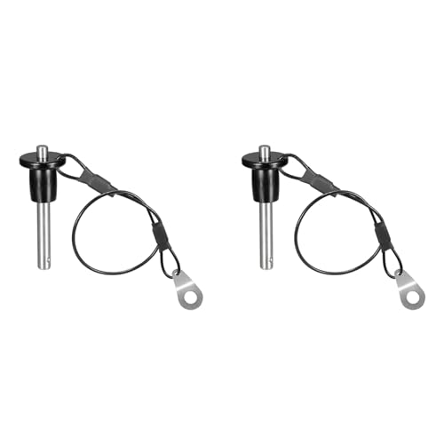 Rfeeuubft 2X Kugelsperrbolzen Edelstahl 6mm