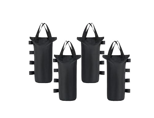XINFULLWOL sandsäcke zum befüllen, gewicht für Pavillon, Zelt und pavillon pop up,gazebo,carport bausatz,schirmständer klappbar,Robuste Oxford Materialien, Wasserdichte PVC,Ohne Sand (Rotundität, 6)