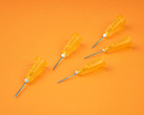 Disposable Luer Lock Needle 100Pack (25G-0.5In) #TOP5