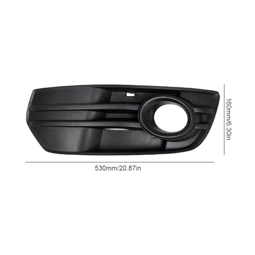 Rejilla de luz antiniebla derecha con marco protector para parachoques de Audi Q5 5