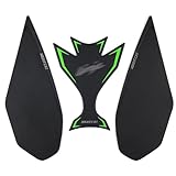 NIGHT CAT Gas Tank Protectors,Compatible with N 650 650,Motorcycle Tank Side Traction Pad,Fuel Tank Anti-Skid Protection Stickers(650 Green)
