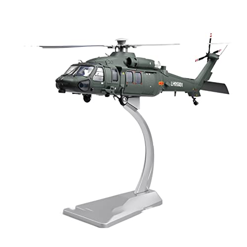 Réplica de helicóptero militar Z-20 para coleccionistas que buscan maquetas metálicas duraderas