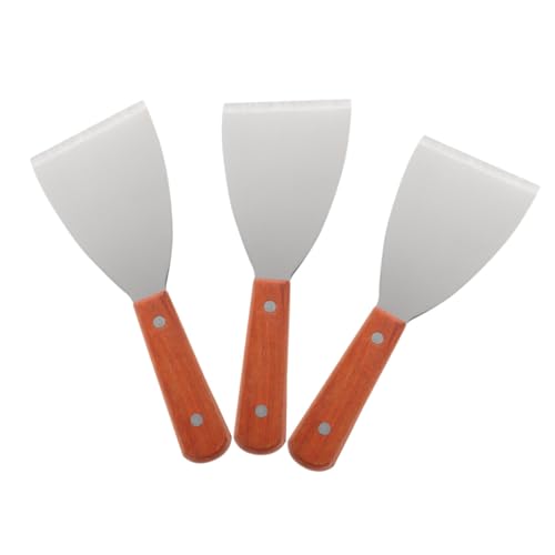 Cabilock Stainless Steel Steak Spatula Grill Griddle Scraper Griddle Cooking Tool Grilling Flipper Bbq Spatula