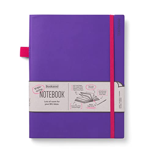 IF Bookaroo Bigger Things Notebook Journal - Purple