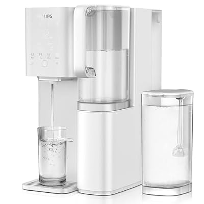 Philips Reverse Osmosis Water Filter Countertop, 6-Stage RO Water Filtration System with Aquaporin Inside and 2 Portable Pitchers for Home, NSF/ANSI 372 Certified, Reduce TDS & Lead, BPA Free