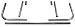 Allstar Performance ALL22373 Bumper, Rear
