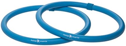Hoopomania Arm Hoop, Mini Hula Hoop zestaw z powłoką z pianki, 2-częściowy, każdy 0,25 kg