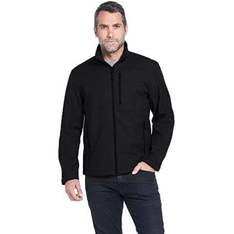 Weatherproof Mittelschwere Softshell-Jacken für Herren - Windbreaker für Herren mit Stehkragen Cover
