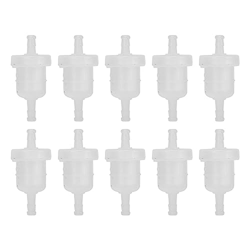 20pcs Filtro de Combustível da Motocicleta Reduz o Consumo do Filtro de Combustível do Motor Melhora