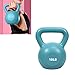 JAOCDOEN PE Kettlebell Weight for Men Women for Exercises Strength Training Functional Fitness Plyometrics (Cyan 10LB)