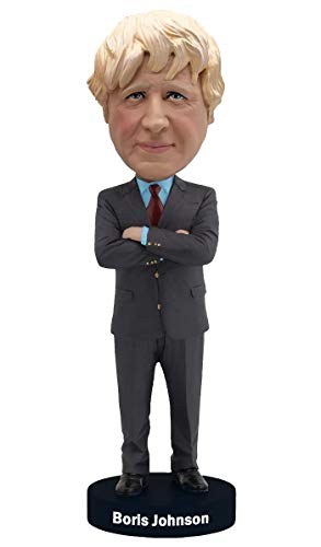 Royal Bobbles Boris Johnson Bobblehead, Figura Realista de poliresina Premium, número de Serie único, Detalles exquisitos