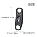 V Cut Cigar Cutter Set (2Pack) Cigar Accessories for Men, Plastic Smoking Accessories Tool, Portable with Cigar Stand