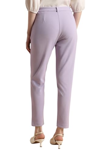 Image of Van Heusen Women High Rise Formal Regular Fit Comfort Trouser