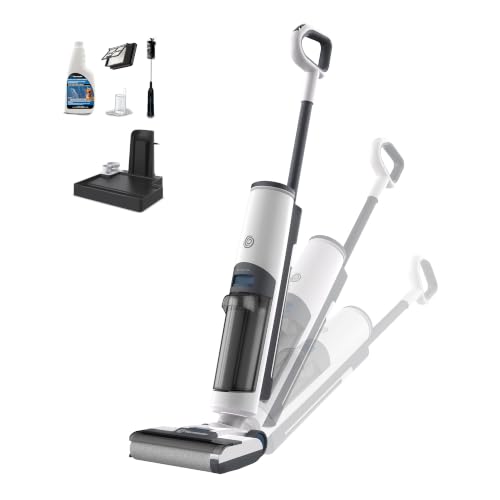 Image of Vacmaster Cordless Wet Dry Vacuum & Mop, Self-Cleaning Hard Floor Cleaner | Dual Tank, 47-Min Runtime, Edge Cleaning for Wood, Tile & Laminate Floors - HA2202