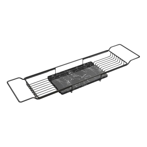 Plateau de baignoire réglable plastique : support de bain avec drainage - 2