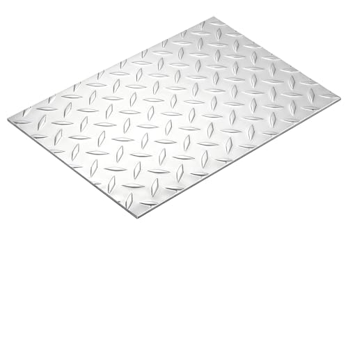NIDAYE 2pcs 24x32 Diamond Plate Sheet