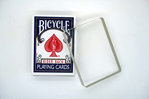 Magic Closeup Thomas Braun Crystal Deck Kristall Deck Bicycle Spielkarten Block Zaubertrick Cover