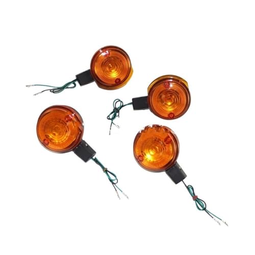 Indicateurs de Moto Clignotants Avant Et Arrière En Plastique Pour Moto Simson S50 S51 S70 Papanda, 12V, Accessoires De Lumière Ambre