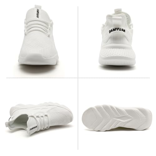 Image of Mens Slip On Walking Shoes Sneakers Running Shoes Trainers Athletic Gym Fitness Sport Shoes Non Slip Breathable Mesh Workout Fashion Breathable Comfortable