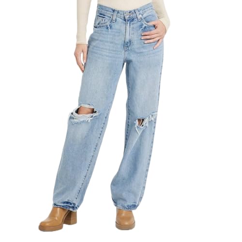 Universal Thread Women's Mid-Rise 90's Baggy Jeans -