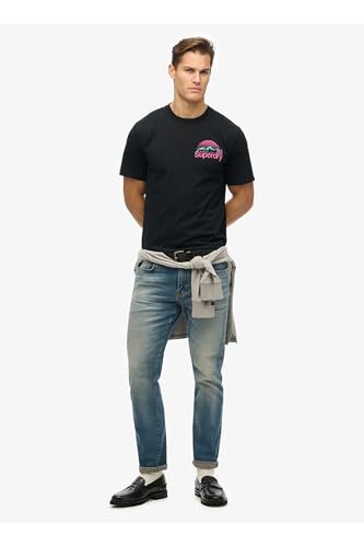 T-shirt Superdry Cl Great Outdoors avec imprimé poitrine en maille douce durable