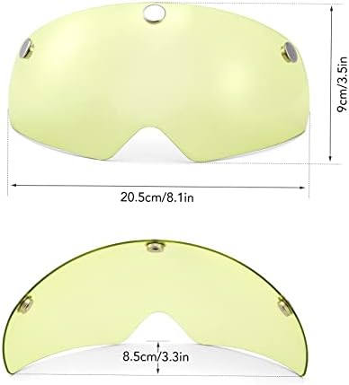 Lixada Helmet visor, replacement visor, helmet, magnetic helmet, visor, protective helmet, protective goggles for cycling.