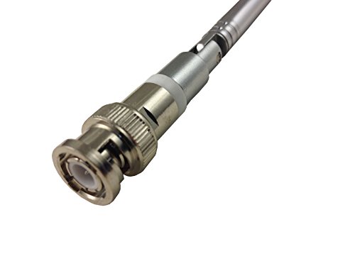 Anteenna Tw-777Bnc Bnc Male Handheld Antenna Scanner Antenna (20-1300Mhz) With Bnc Male Connector For Scanner Radio And Frequency Counters #TOP2
