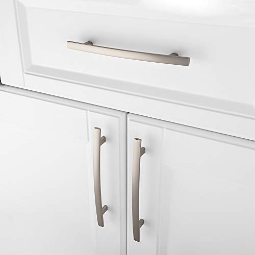 KOOFIZO 30 Pack 5 Inch Brushed Nickel Kitchen Cabinet Pulls Satin Silver Cabinet Handles Nickel Cabinet Hardware for Kitchen Cabinets 1961 Drawer Dresser Cupboard Bedroom by KOOFIZO - Image 4
