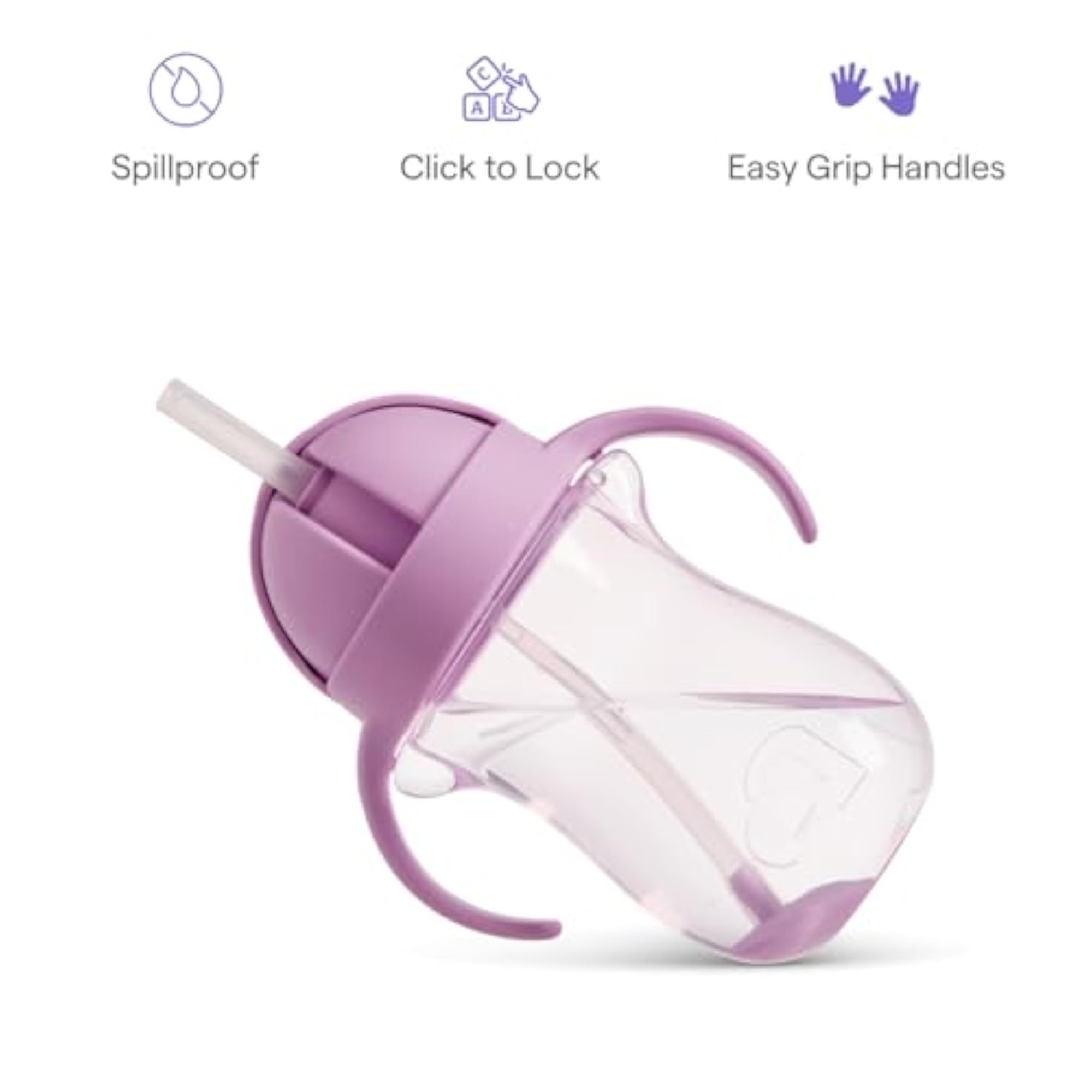 Any Angle Weighted Straw Trainer Cup, BPA Free