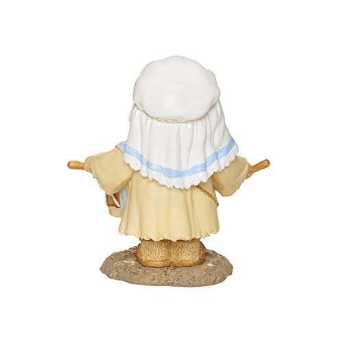 Roman Cherished Teddies, Little Drummer Boy Figure, Cherished Teddies Nativity Collection, 3.75" H, Resin And Wollastonite, Durable, Collectible, #TOP3