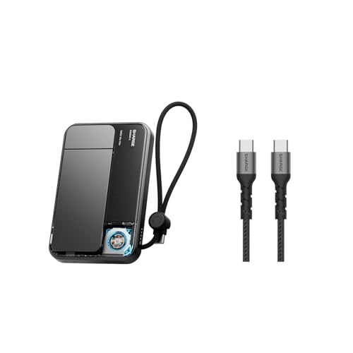 Power Bank Sharge ICEMAG con carga MagSafe y cable USB-C