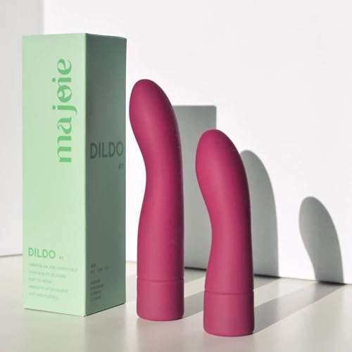 Gode magnetique Orchid en silicone souple avec fixation aimantee stable