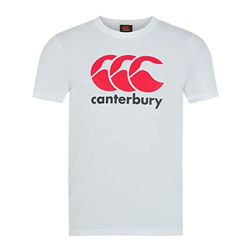 T-shirt Canterbury CCC garçon en coton gris coupe droite confortable