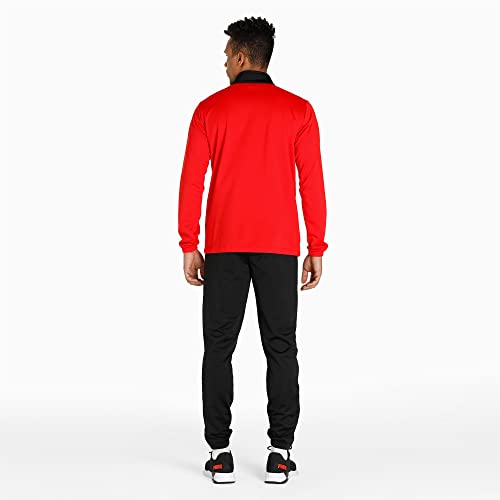 Conjunto Puma Individualrise Tracksuit Masculino - Vermelho e Preto