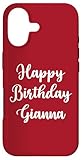 Great Gianna Birthday Tees Happy Birthday Gianna