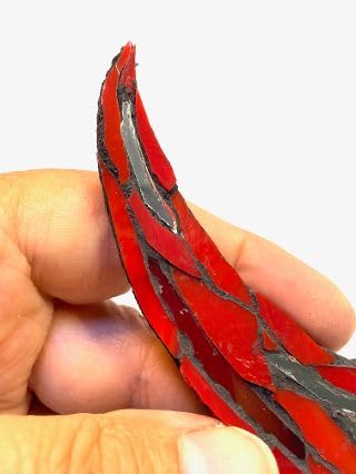 Miniatura 4 de Hot Red Chili Pepper Mosaic Fridge MAGNET Artwork 5" by artist MosaicsByKarla