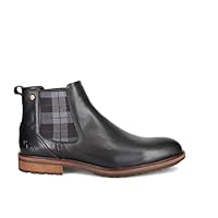 Wild Rhino Men's Faraday Chelsea Boot, Black, EU 45/US 12