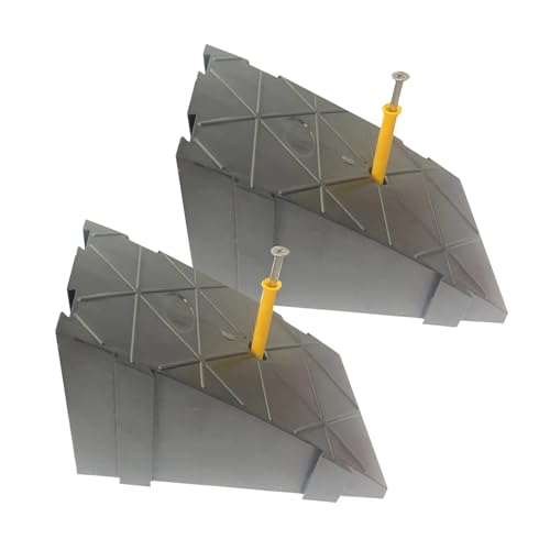 Rampas portátiles para bordillos de plástico 14cm 2 Pzs miniatura 1