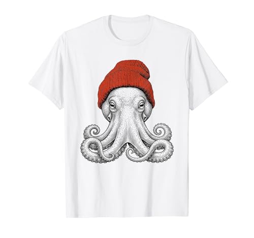 Funny Octopus Sea Animal Beanie Ocean Lover T�V���c