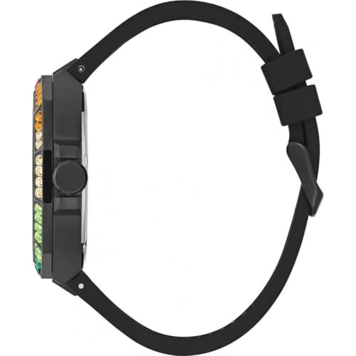 Guess Orologio Da Uomo 45 Mm - Cinturino Nero Quadrante Nero Cassa Nera - 3