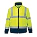 Portwest F301YNRXXXL Pile ad Alta Visibilità, Giallo/Blu, XXXL immagine