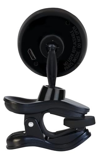 snark rechargeable chromatic usb sn5x clip-on tuner for guitar bass amp violin