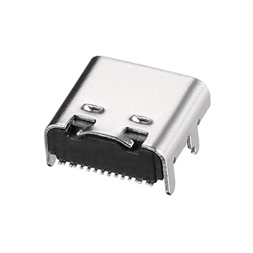 Conector USB Tipo C 3.1 soluciona fallos de energía jack hembra 16 pines carga rápida PCB 3
