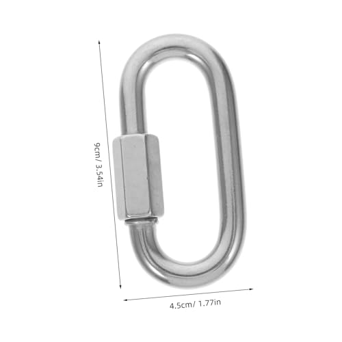 Maillons rapides de camping robustes pour fixations d'équipements